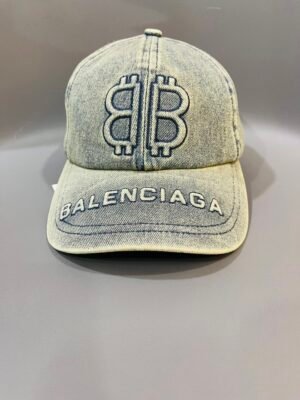 VINTAGE STYLE DENIM WASH EMBROIDERED CAP