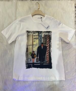 CHARLIE LUCIANO GRAPHIC PAINTING T-SHIRT