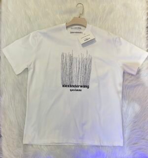 CREW NECK NEW YORK EMBROIDERED GARPHIC PRINT T-SHIRT