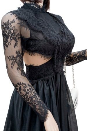 ZIMMERMANN LONGSLEEVE LACE DRESS