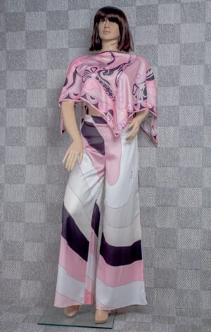 PUCCI ORCHIDÉE PRINT SILK MULTICOLOR DRESS